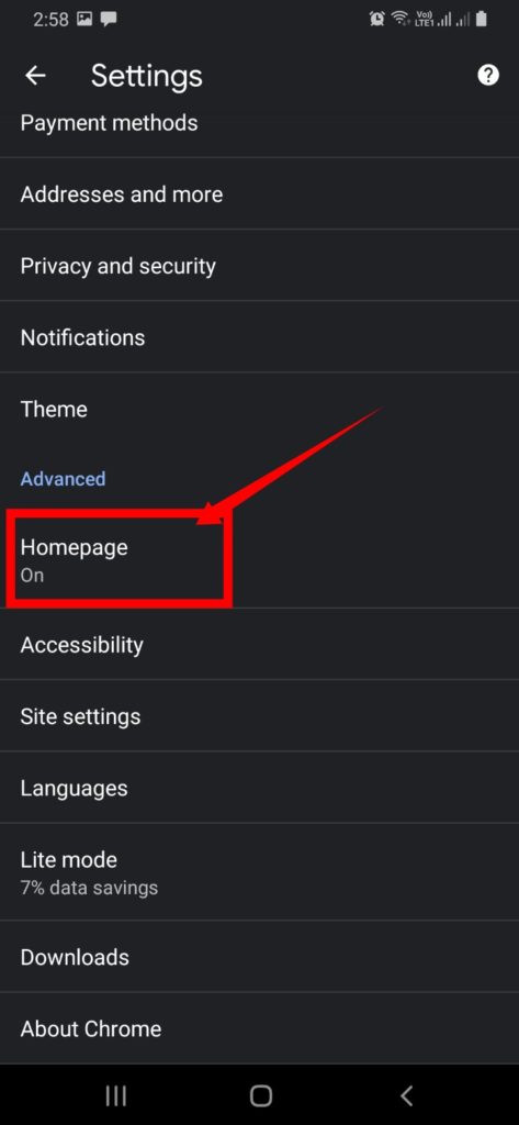 How to Use content://com.android.browser.home/?