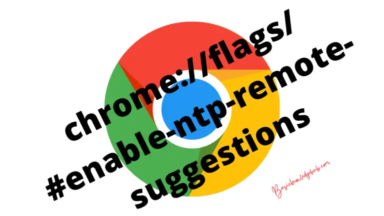 chrome://flags/#enable-ntp-remote-suggestions