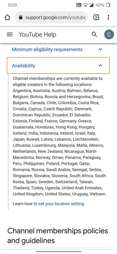 Offering Channel Memberships