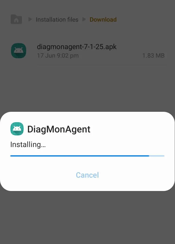 DiagMonAgent – The troubleshooting designed for Samsung smartphones