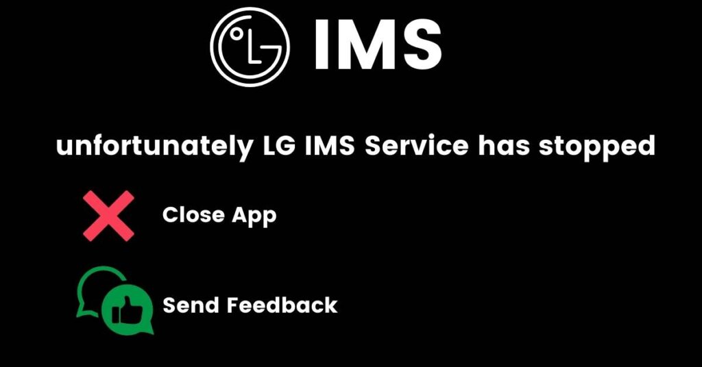 unfortunately LG IMS Service has stopped