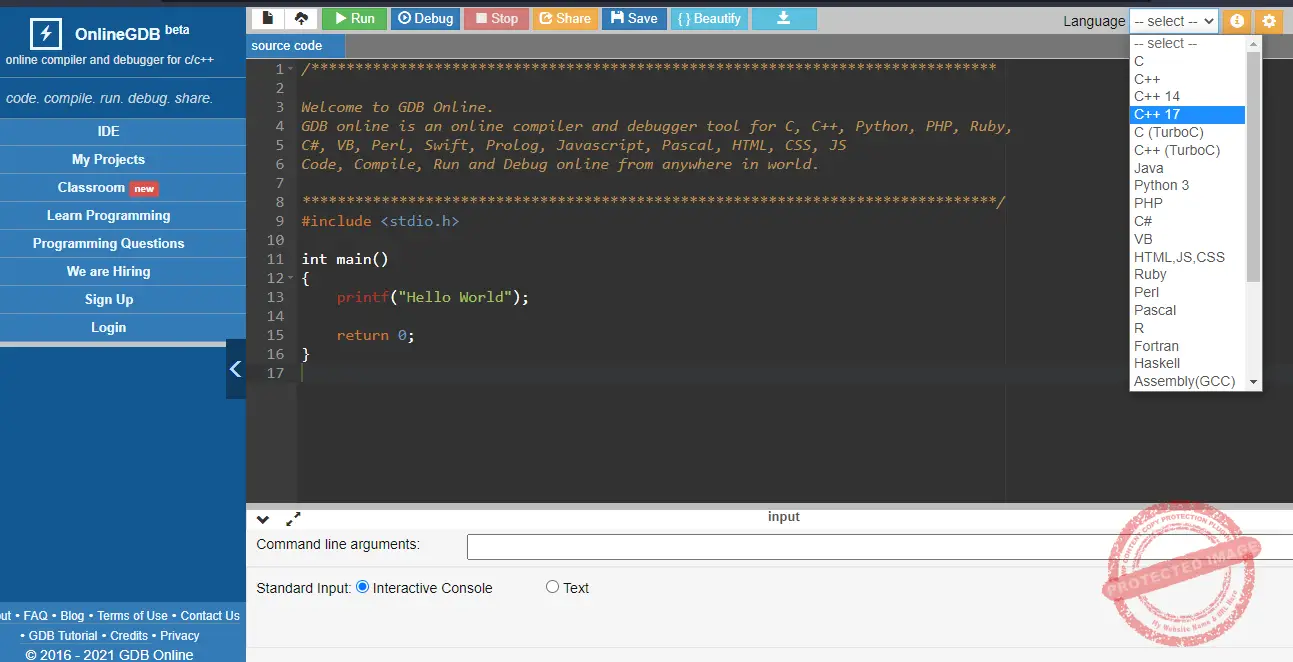 Online GDB Debugger - The Perfect Online Tool For Coding