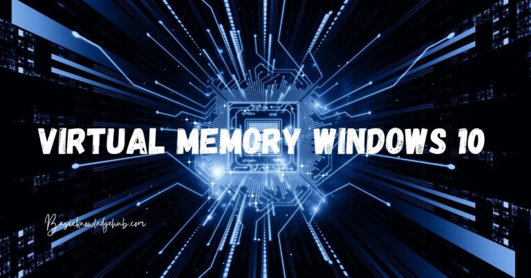 Virtual memory Windows 10