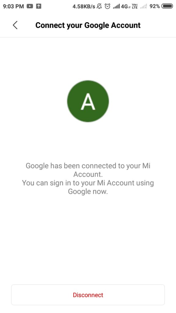 Remove and add a google account