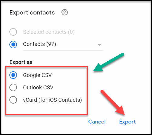 How to get contacts from broken phone?