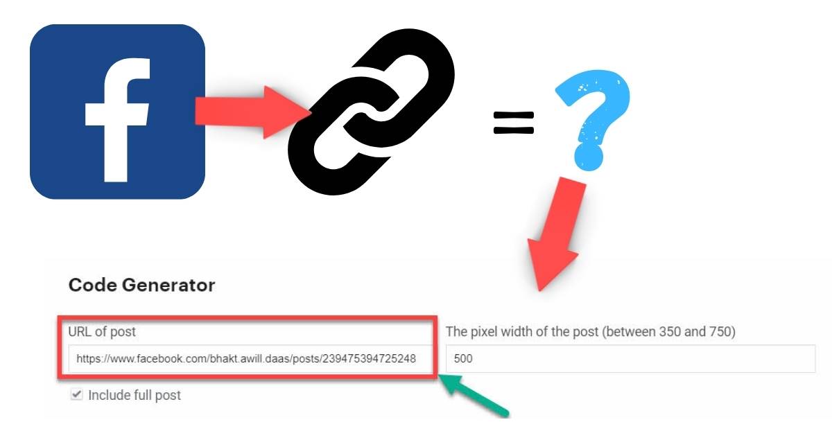 how to find my url on facebook