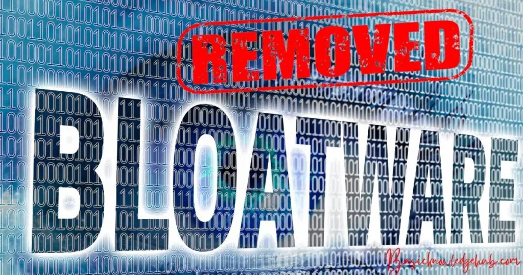 How to Remove a Bloatware