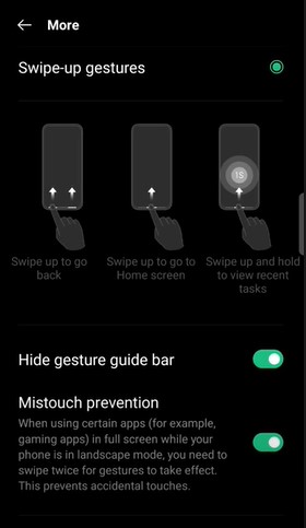 How to enable gesture key in Android phone?