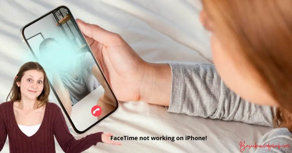 FaceTime not working on iPhone