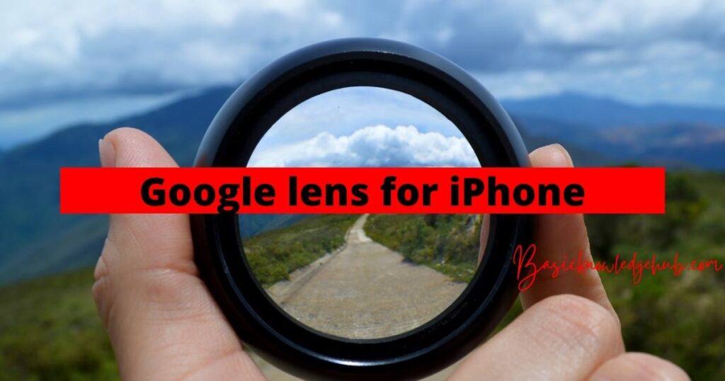 Google lens for iPhone