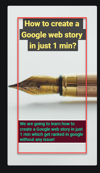 Google story