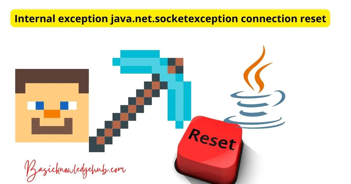 Internal Exception Java.net.socketexception Connection Reset