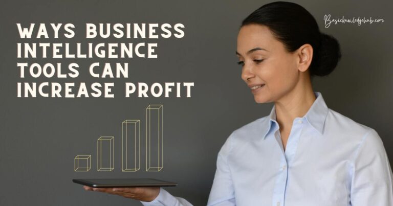 Ways Business Intelligence Tools Can Increase Profit