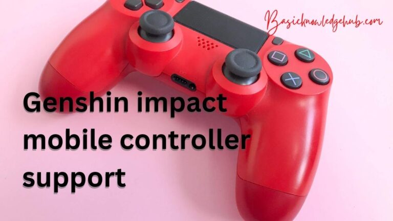 Genshin impact mobile controller support