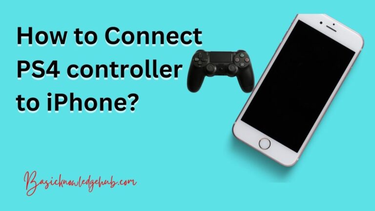 How to Connect PS4 controller to iPhone?