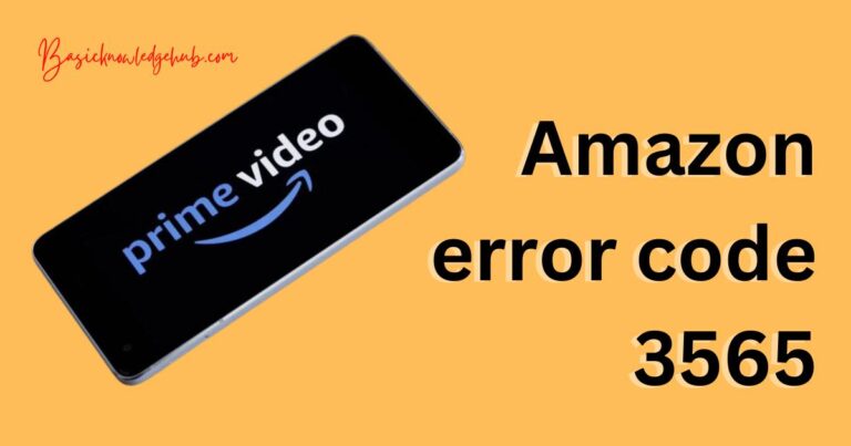 Amazon error code 3565