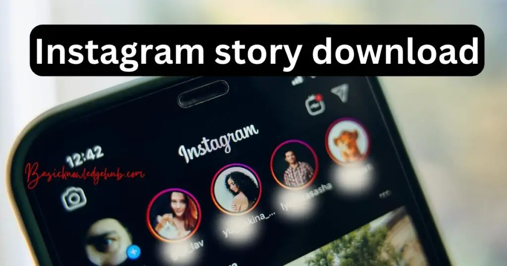 Instagram story download