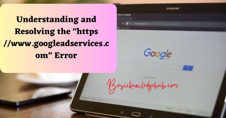 https //www.googleadservices.com: How to Fix the Error
