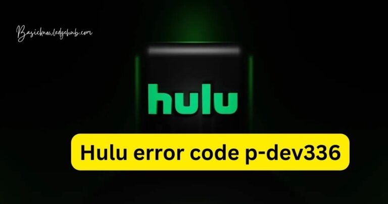 Hulu error code p-dev336