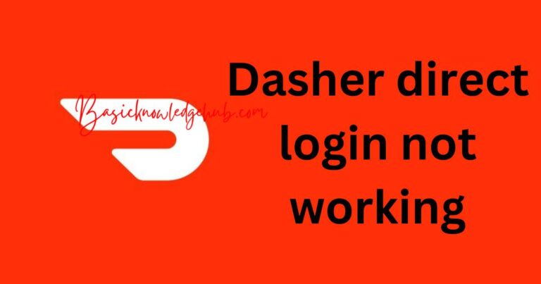 Dasher direct login not working