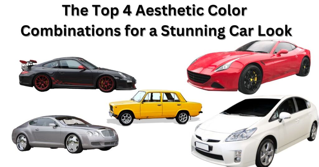 The Top 4 Aesthetic Color Combinations for a Stunning Car Look