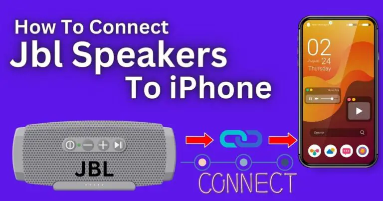 How To Connect Jbl Speakers To iPhone