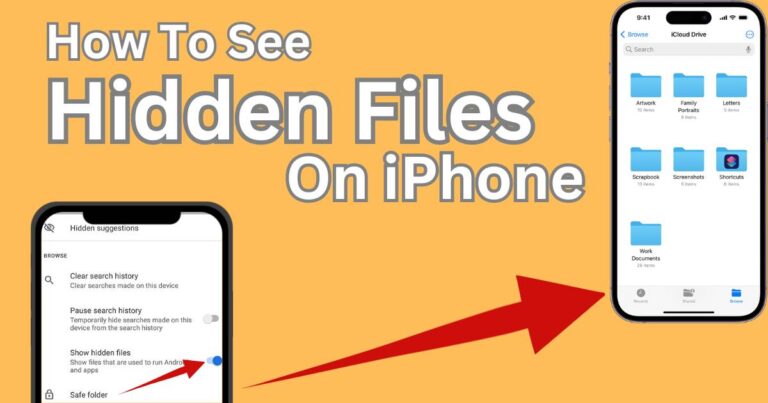 How To See Hidden Files On iPhone