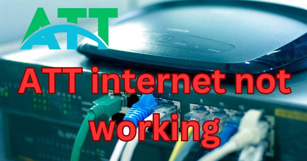 ATT internet not working