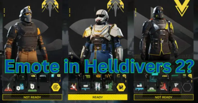 How to emote in Helldivers 2?