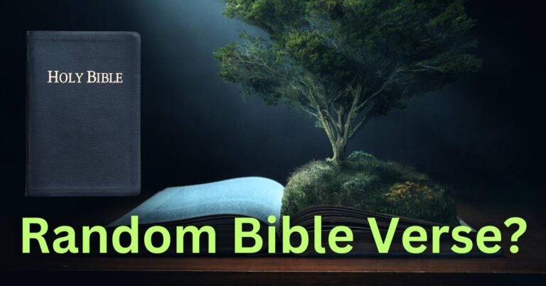 Random Bible Verse?