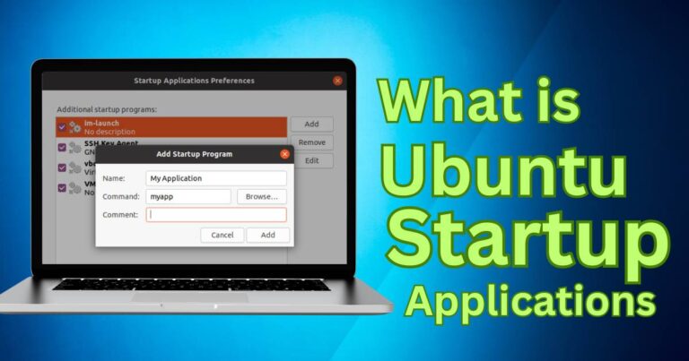What is Ubuntu Startup Applications